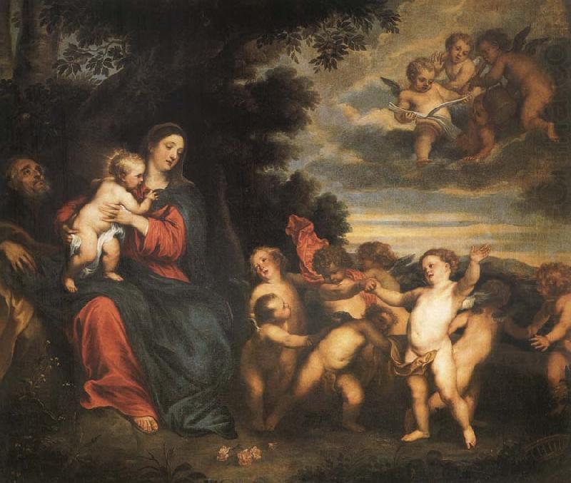 The rest in the flight to Egypt, Anthony Van Dyck